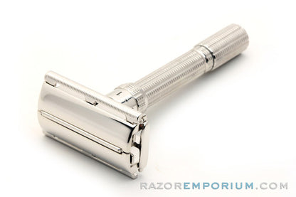 1962 Gillette Slim Adjustable Safety Razor H Rhodium Revamped