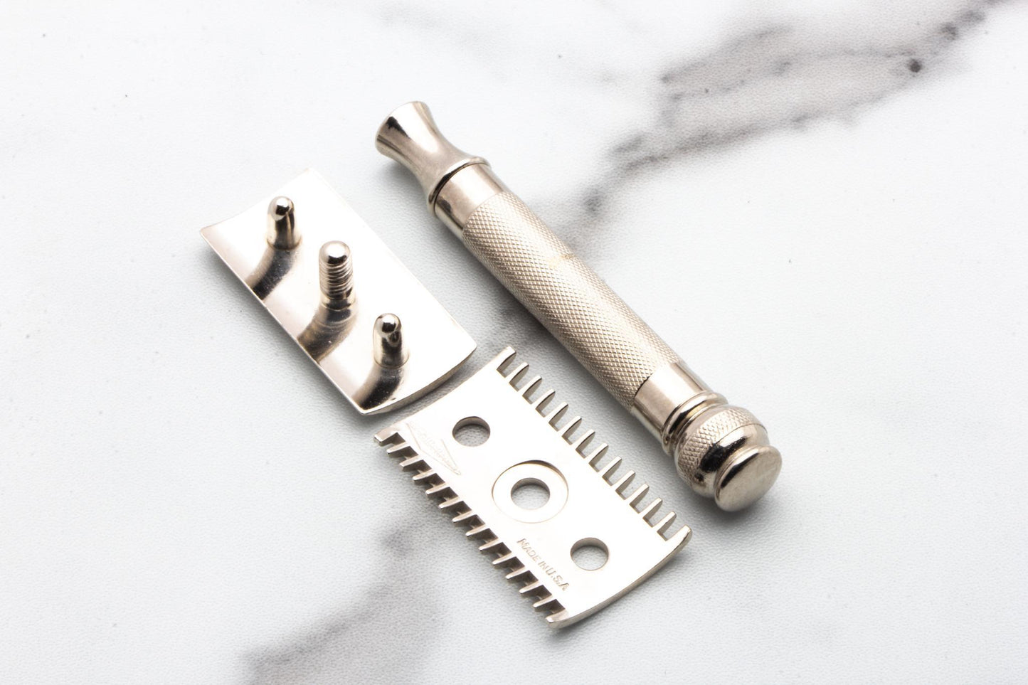 1910 Gillette ABC Pocket Edition Double Edge Razor Set | Original Condition