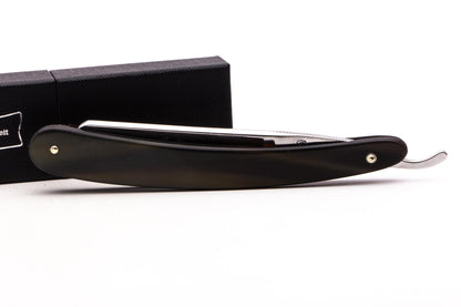 5/8" Ralf Aust Square Point Straight Razor | Horn Scales