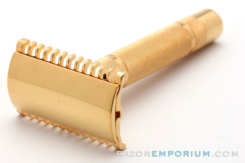 1930's Gillette Red and Black Special | Long Comb NEW | 24K Gold Revamp