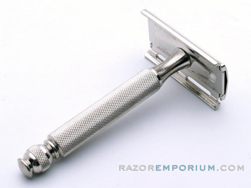 1964 J4 Gillette Ball End Tech 3 Piece Safety Razor