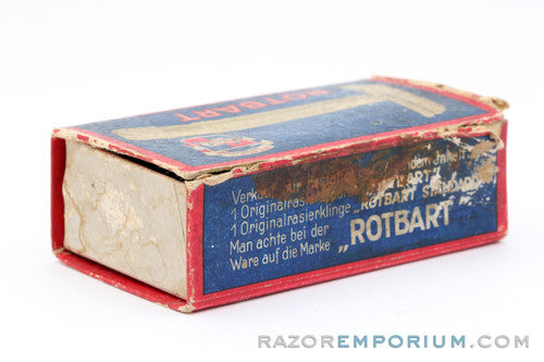 1940's Rotbart DE Safety Bakelite Travel Razor w/ Box