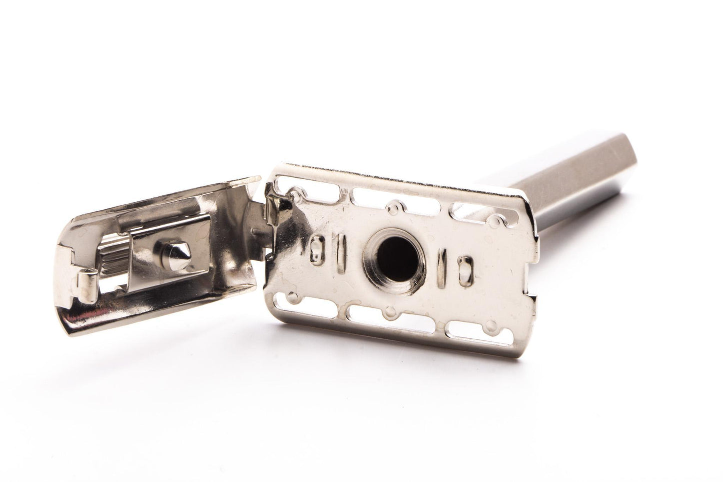 1930s King Oscillator Safety Razor | Factory Nickel Revamp