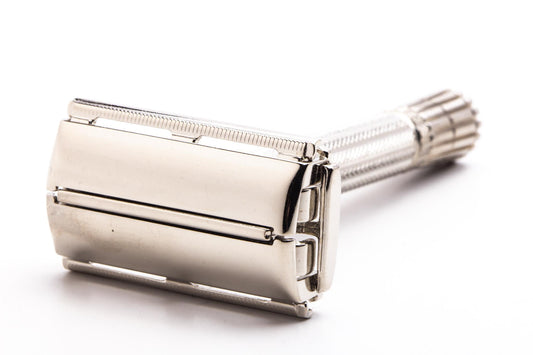 1954 Z2 Gillette TV Special Super Speed Double Edge Safety Razor | Factory Nickel Revamp