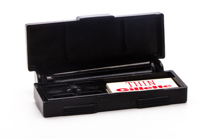 1941-45 WWII Gillette Plastic Ball End Tech Safety Razor Set | Original Condition