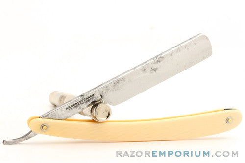 5/8" Myer H.M. Christensen Straight Razor | Brockton, MASS. USA