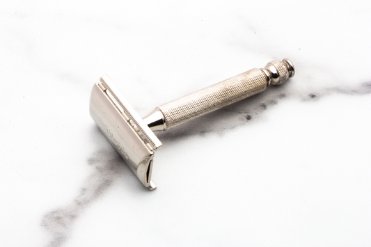 1965 K2 Gillette Ball End Tech Double Edge Safety Razor  | Original Condition