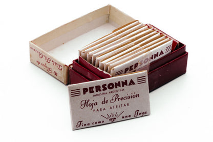 NOS Personna Diamond Blades - Made in Argentina - Double Edge Razor Blades