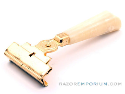 1960s Gold Schick Lady Eversharp Injector Safety Razor