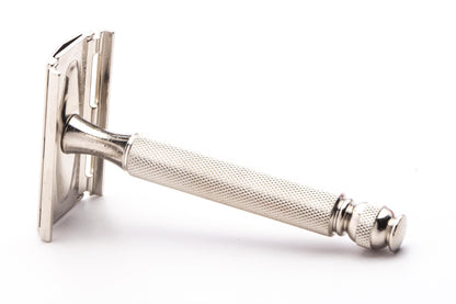 1965 K3 Gillette Ball End Tech Double Edge Safety Razor Set | Original Condition