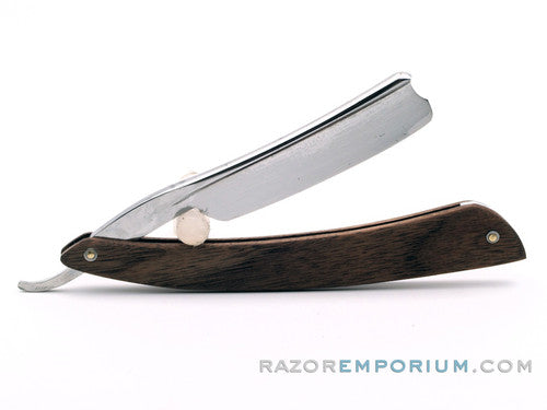 5/8" Vintage Frameback Straight Razor w/ Cocobello Wood | Paris