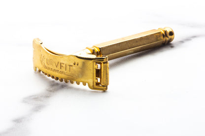 1920's Curvfit Women's Open Comb Safety Razor Set | Original Condition