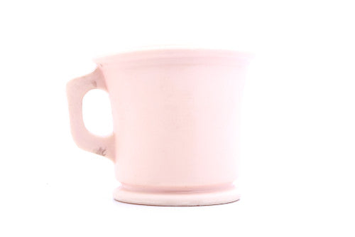 Vintage Shaving Mug | Peach