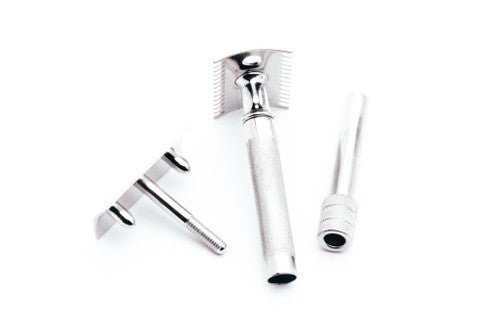 1920 Gillette Double Ring Old Type Safety Razor Set w/ Case & Blade Banks
