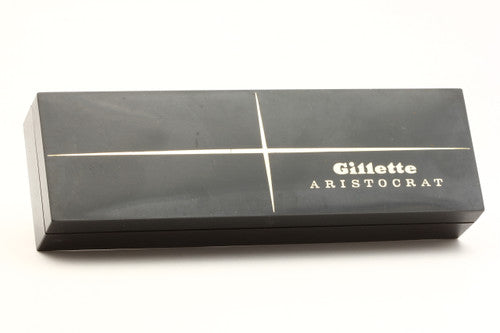 1963 G3 Gold Gillette Slim Adjustable Aristocrat Set Excellent