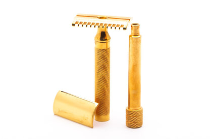1925 Gillette Big Fellow Safety Razor Set W/ Original Case and Blade Bank | Original Condition