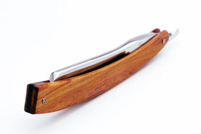 6/8" Ertan Süer Rasoir Sabre Campiono Carbon Straight Razor | Rosewood Scales