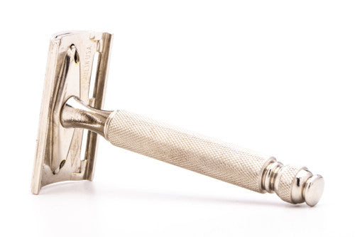 1954 Z3 Gillette Ball End Tech 3 Piece Safety Razor