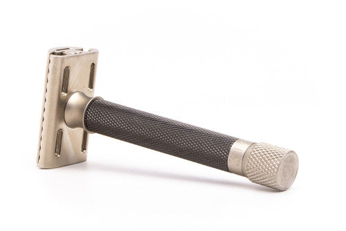 Variant Adjustable Parker Graphite Double Edge Safety Razor