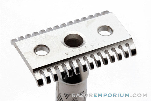 1922 Gillette New Improved Richwood Safety Razor Set | Factory Nickel Revamp