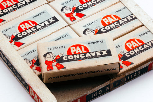 Pal Concavex Double Edge Safety Razor Blades - New Old Stock