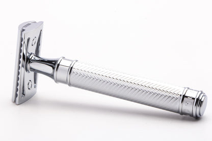 MÜHLE | R89 Grande Chrome Closed Comb Safety Razor | Pre-Owned