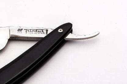 7/8" Vintage Restored J.A Henckles Friodur Inox Stainless Steel Straight Razor with Jimps