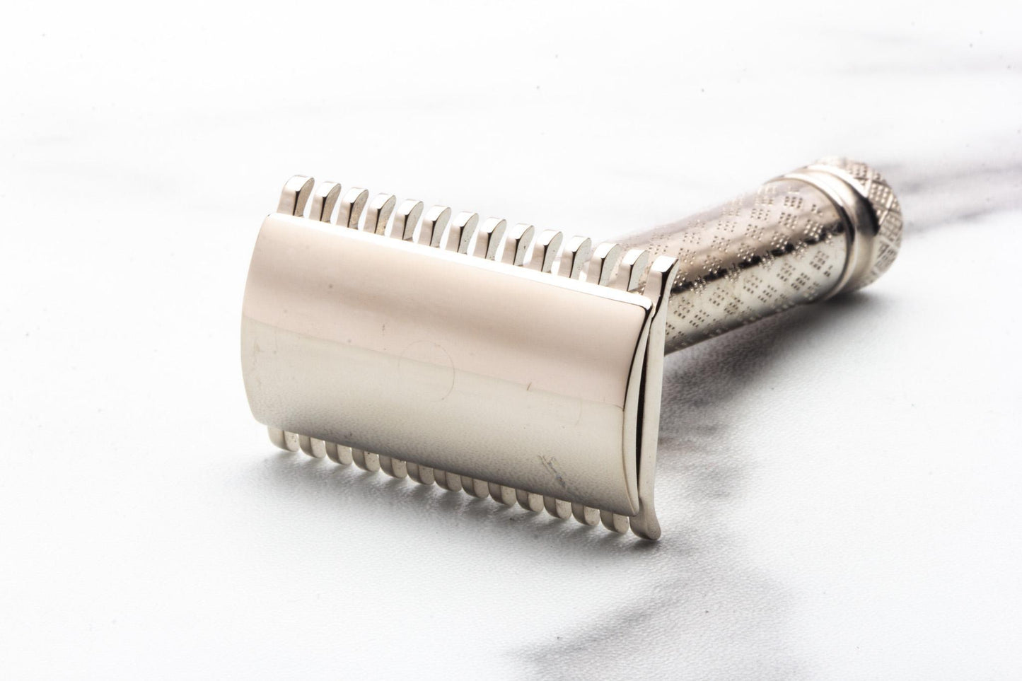 1926 Gillette New Improved Tuckaway DE Safety Razor |  Factory Nickel Revamp