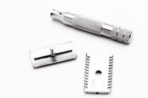 iKon Stainless Steel Standard Open Comb DE Razor - Original Production Run