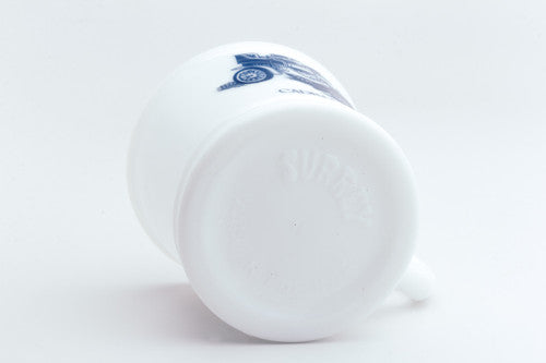 Surrey Milk Glass Shaving Mug - Cadillac 1903