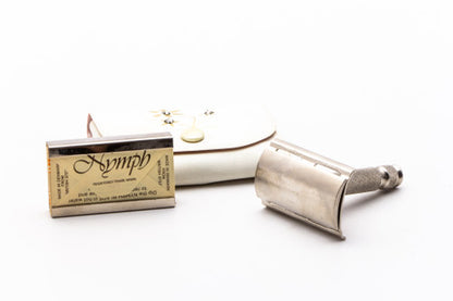 German Three Piece Ball End Razor Set With Blades