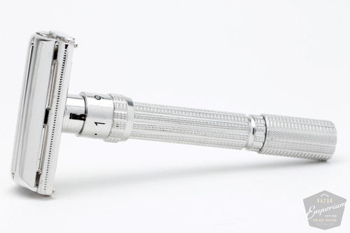 Gillette Slim Adjustable Safety Razor Rhodium Revamp