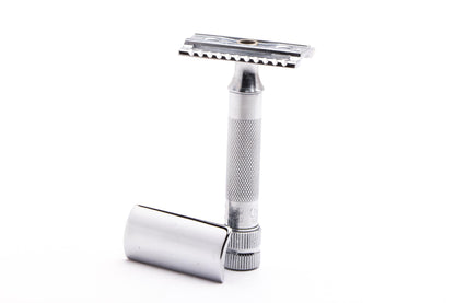 Merkur 34C HD Chrome Plated DE Safety Razor | Pre-Owned