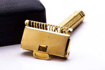 Ever-Ready Gold 1912 Style Single Edge Improved Safety Razor Set | Original Condition