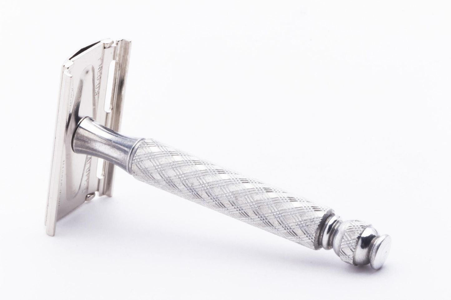 1973 T1 Gillette Ball End Tech Spiral Handle DE Safety Razor | Original Condition