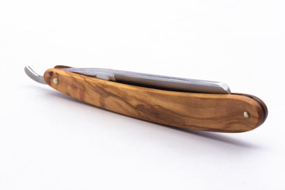 5/8" Dovo Solingen 'INOX' Olive Wood Straight Razor