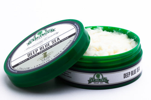 Stirling Soap Co | Deep Blue Sea Shave Soap