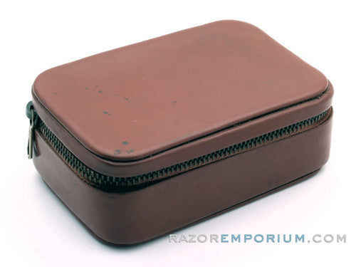 1960's Hoffritz Leather Case & Blade Banks