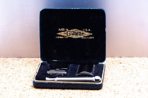 1910 Gillette Old Type Ball End Double Edge Safety Razor Set | Original Condition