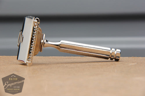 Star 1912 Style Single Edge (SE) Safety Razor * REVAMPED - Nickel