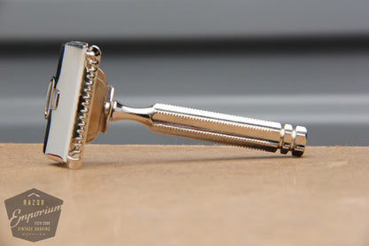 Star 1912 Style Single Edge (SE) Safety Razor * REVAMPED - Nickel