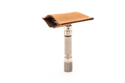 Horsehide Leather Sheath For Double Edge Razor