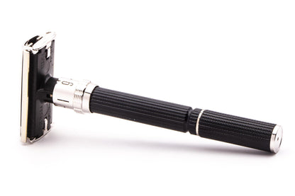 1979 Z3 Gillette Super Adjustable "Black Beauty" DE Safety Razor | Rhodium Revamp