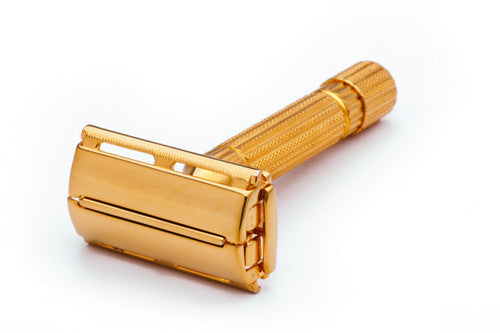 1940's Gillette Aristocrat Double Edge Safety Razor | 24K Gold Revamp