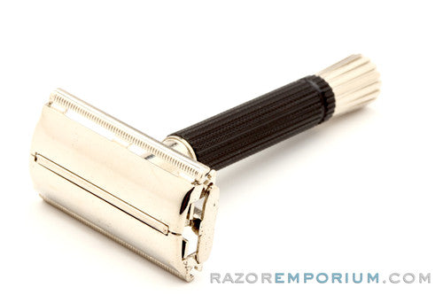 1979 Z1 Gillette Black Handle Super Speed Safety Razor