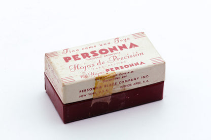 NOS Personna Diamond Blades - Made in Argentina - Double Edge Razor Blades