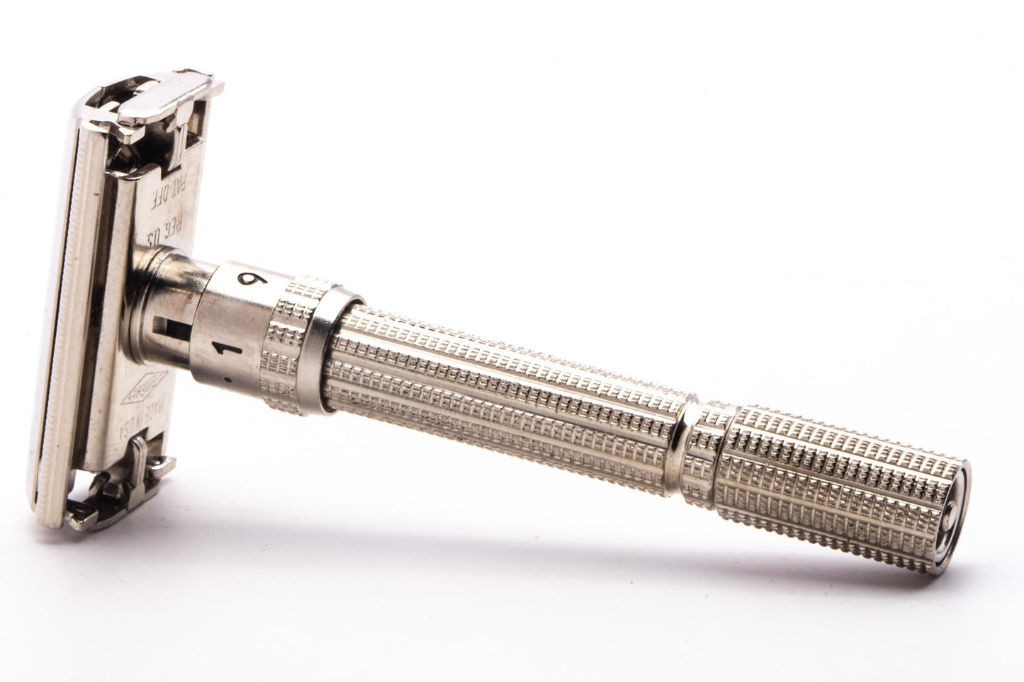 1965 K1 Gillette Slim Adjustable Double Edge Safety Razor | Original Condition