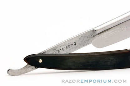 5/8" H. Marseilles "BTÉ S.G.D.G." Frameback Straight Razor  | France