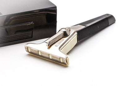 1971 Gillette Techmatic Safety Razor with Case