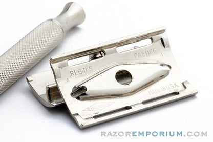 1955 Gillette A1 Ball End Tech Razor Electro Etched Logo
